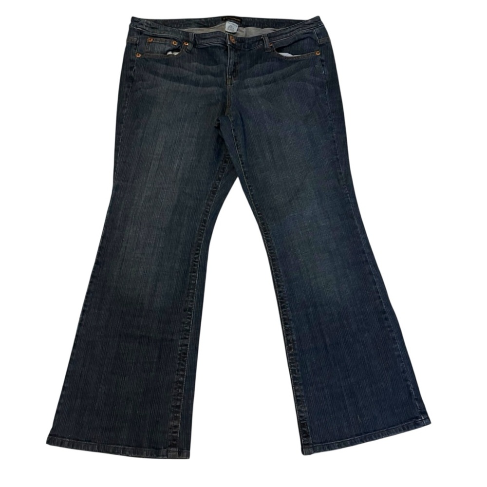 Z. Cavaricci Y2K Dark Blue Wide Leg Jeans Size 20